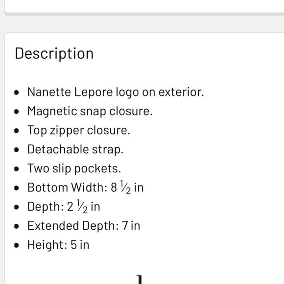 Nanette Lepore Triple Convertible Wallet On A String Cranberry Crossbody - Picture 2 of 5